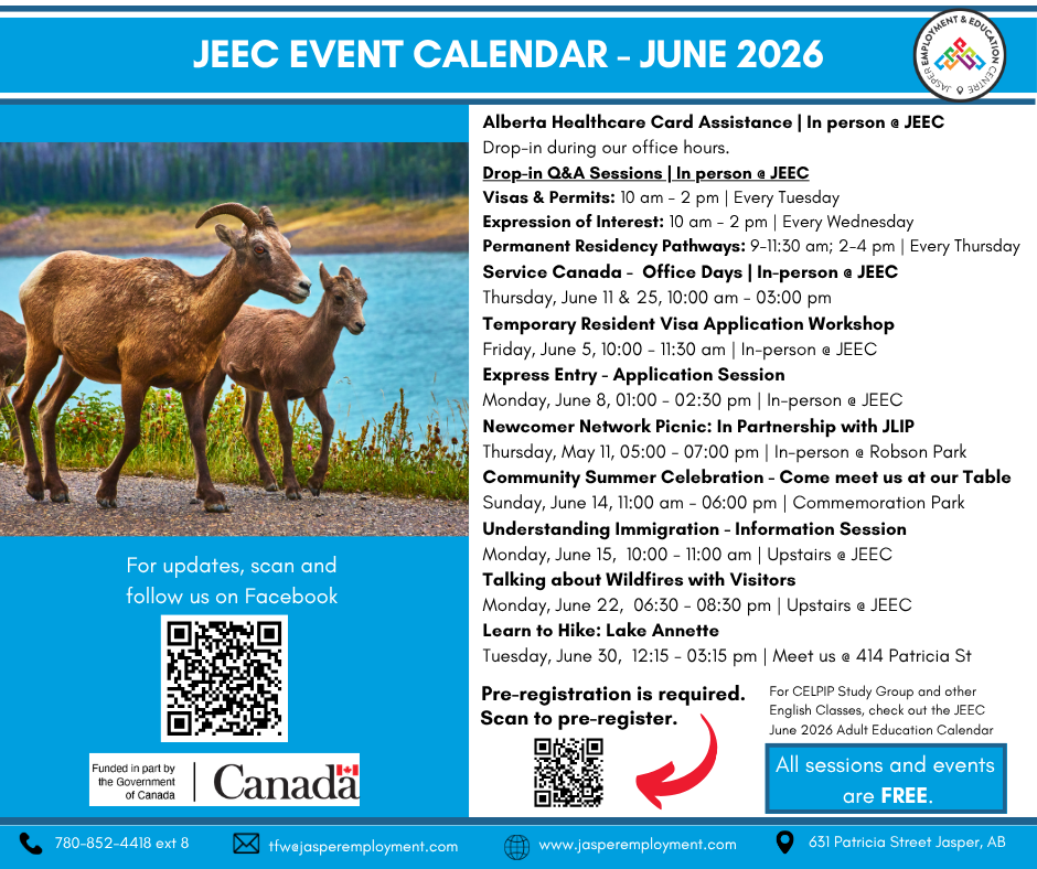 JEEC Event Calendar – June 2026
